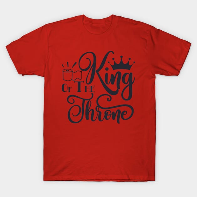 Christmas King Of The Throne T-Shirt by holidaystore